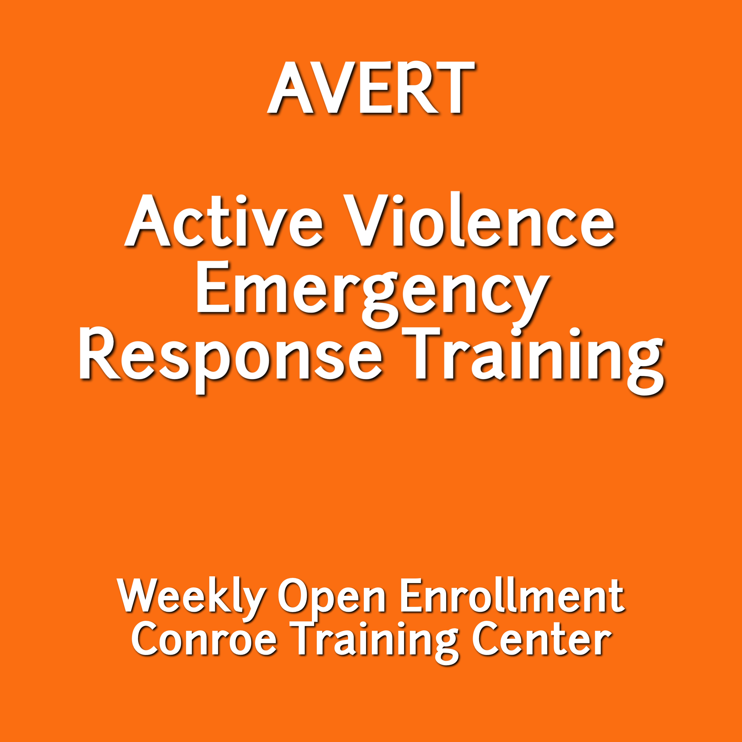 avert AVERT - Weekly Open Enrollment Class – Safety Check Services