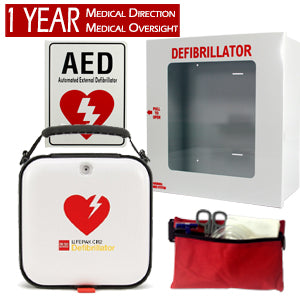 Physio Control CR2 Fully-automatic AED Business/School Package