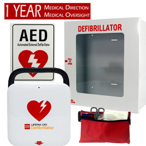 Physio Control CR2 USB Semi-automatic AED Business Package