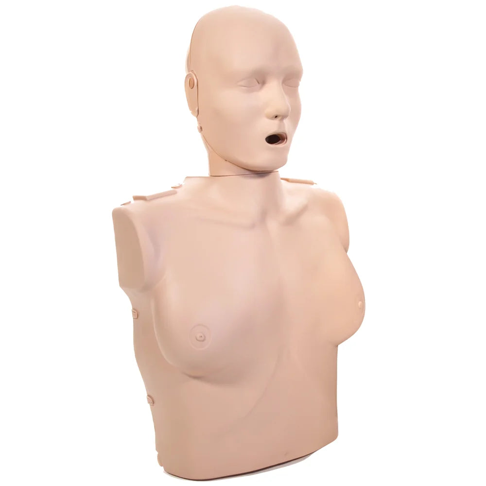 PRESTAN Professional Adult Female Manikin with CPR Feedback - Single (Medium Skin)
