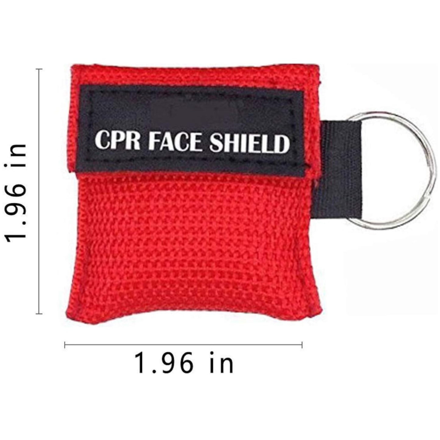 LSIKA-Z CPR Face Shield Mask Red 50pcs