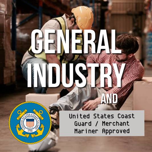Adult CPR / AED with FA Option (Industrial/Construction & USCG/NMC)