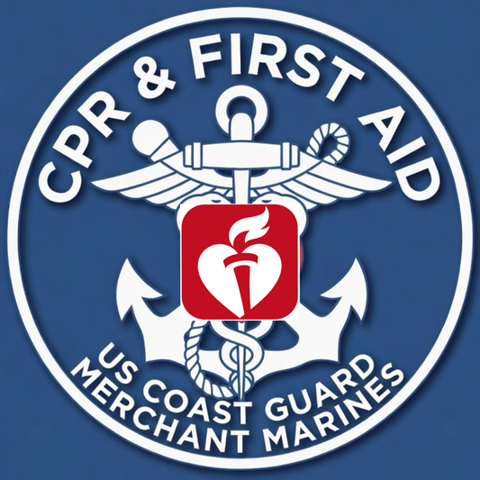 Heartsaver Total® – First Aid CPR AED Online and Skills Training (USCG / Merchant Marines)