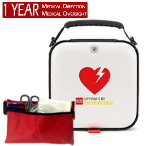 Physio Control CR2 Fully-automatic AED Mobile Package