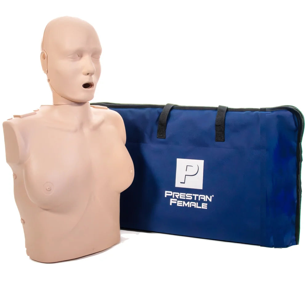 PRESTAN Professional Adult Female Manikin with CPR Feedback - Single (Medium Skin)