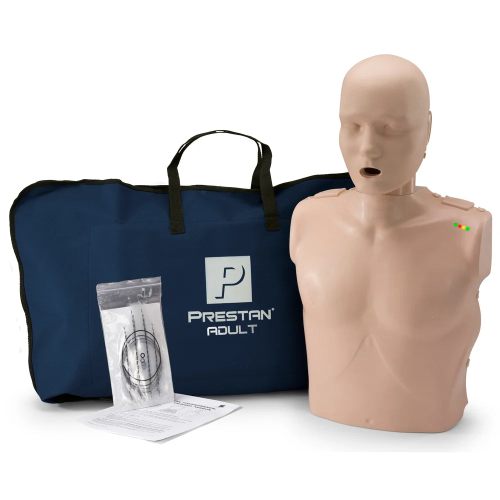 PRESTAN Professional Adult Male Manikin with CPR Feedback - Single (Medium Skin)