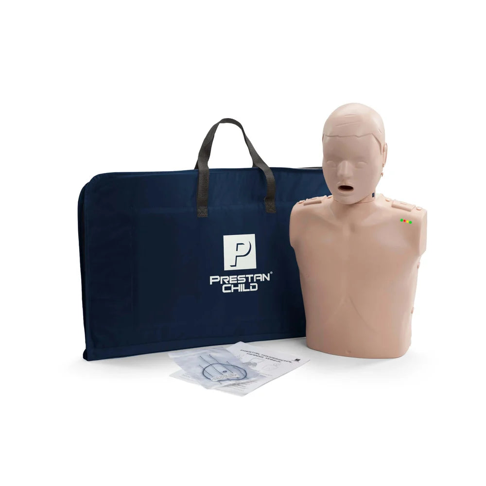 PRESTAN Professional Child Manikin with CPR Feedback - Single (Medium Skin)