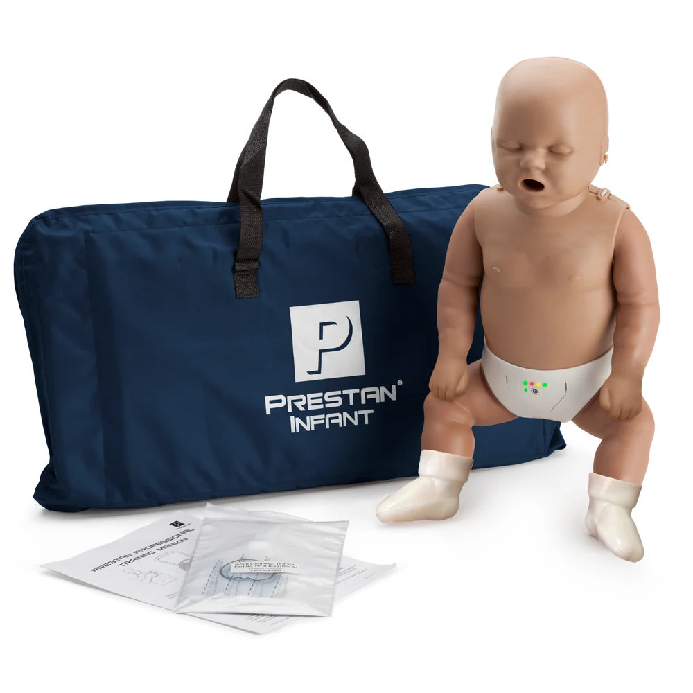 PRESTAN Infant CPR Manikin With Feedback (Dark Skin)