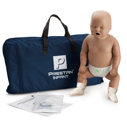 PRESTAN Infant CPR Manikin With Feedback (Dark Skin)