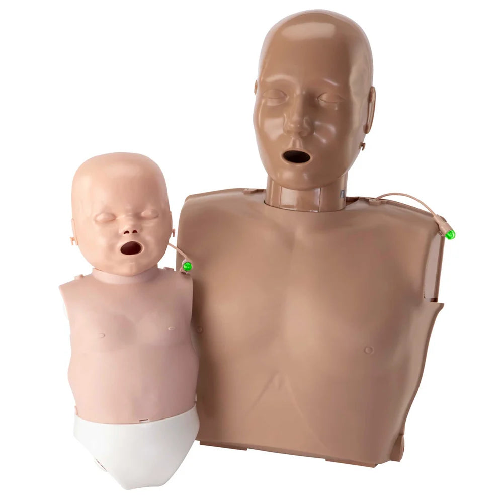 PRESTAN Take2 CPR Ultralite Manikin & AED Trainer Kit with Feedback, Dark Tone